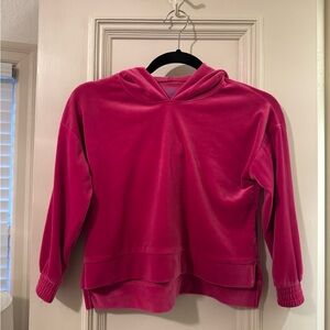 Thereabouts Girls’ Velvet Pink Hoodie